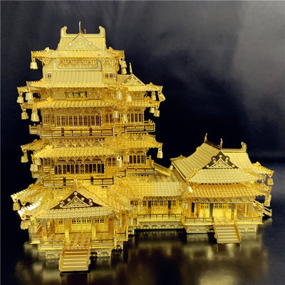 Rompecabezas 3D Torre Yuejiang de Cobre - Modelo DIY - Image 7