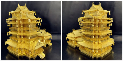 Rompecabezas 3D Torre Yuejiang de Cobre - Modelo DIY - Image 8