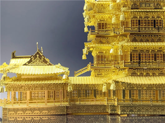 Rompecabezas 3D Torre Yuejiang de Cobre - Modelo DIY - Image 10