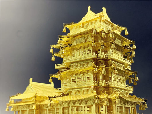 Rompecabezas 3D Torre Yuejiang de Cobre - Modelo DIY - Image 11
