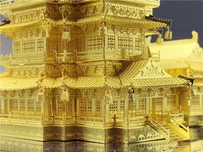 Rompecabezas 3D Torre Yuejiang de Cobre - Modelo DIY - Image 12