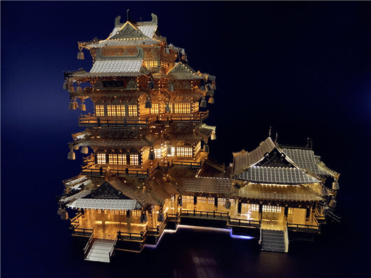 Rompecabezas 3D Torre Yuejiang de Cobre - Modelo DIY - Image 13