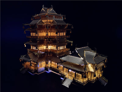 Rompecabezas 3D Torre Yuejiang de Cobre - Modelo DIY - Image 14