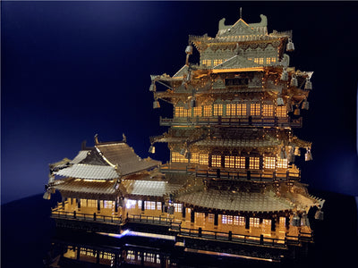 Rompecabezas 3D Torre Yuejiang de Cobre - Modelo DIY - Image 15