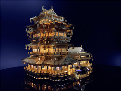 Rompecabezas 3D Torre Yuejiang de Cobre - Modelo DIY - Image 16