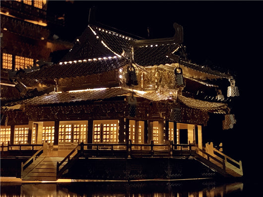 Rompecabezas 3D Torre Yuejiang de Cobre - Modelo DIY - Image 19