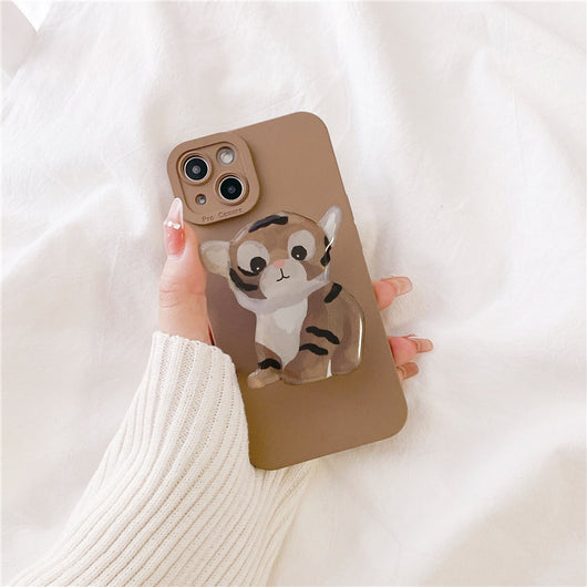 Funda para Teléfono con Diseño Tigre Óleo - Protección Suave - Image 10