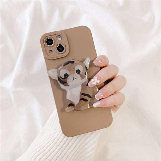 Funda para Teléfono con Diseño Tigre Óleo - Protección Suave - Image 17