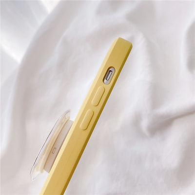 Funda Protectora Tiger Amarilla con Soporte de Silicona para Teléfono - Image 12