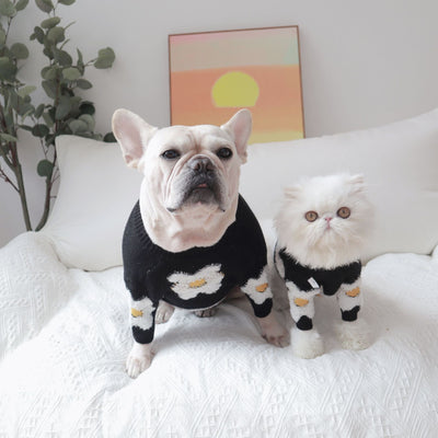 Suéter Térmico para Mascotas con Flores - Abrigo Cálido para Otoño e Invierno - Image 7
