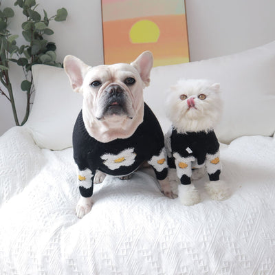 Suéter Térmico para Mascotas con Flores - Abrigo Cálido para Otoño e Invierno - Image 9