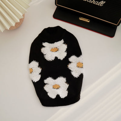 Suéter Térmico para Mascotas con Flores - Abrigo Cálido para Otoño e Invierno - Image 14