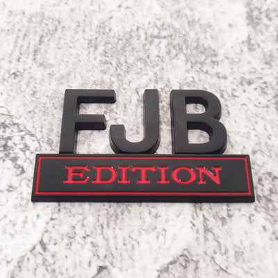 Emblema Modificado FJB para Automóvil - Diseño Estándar Premium - Image 10