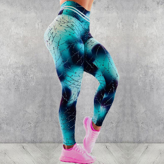 Leggings Deportivos Estampados Cintura Alta con Tecnología Anti-Sudor - Image 14