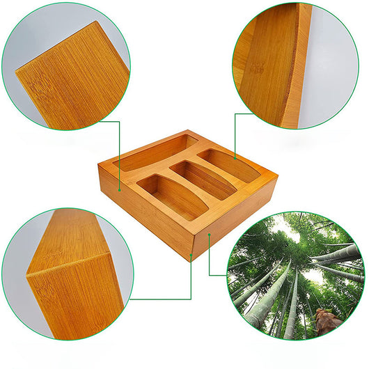 Organizador de Almacenamiento en Bambú Ecológico - Image 7