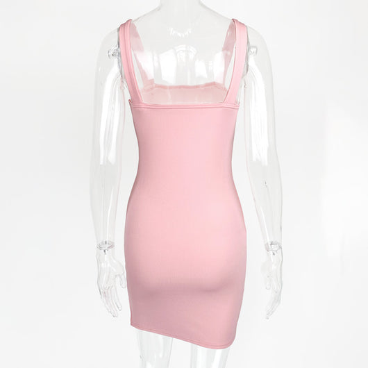 Vestido Corto Sexy y Ajustado con Tirantes para Mujer - Image 24