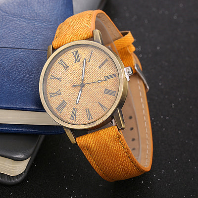 Pulsera Reloj Fashion de Denim para Mujer - Estilo Explosivo - Image 14