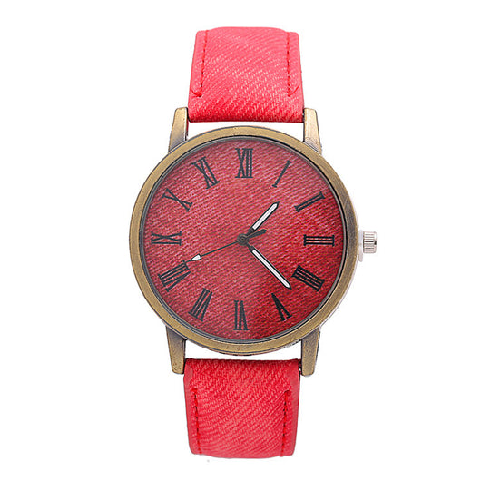 Pulsera Reloj Fashion de Denim para Mujer - Estilo Explosivo - Image 20
