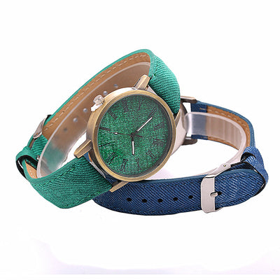Pulsera Reloj Fashion de Denim para Mujer - Estilo Explosivo - Image 29