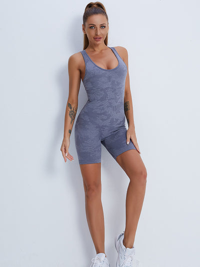 Traje de Yoga Aéreo con Espalda Descubierta Ajustado y Elegante - Image 19