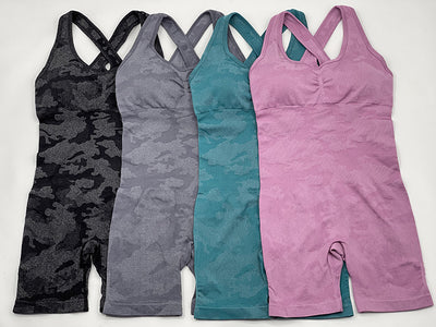 Traje de Yoga Aéreo con Espalda Descubierta Ajustado y Elegante - Image 28