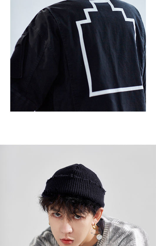 Gorro de Lana Tejida para Hombre - Abrigo sin Visera - Image 29