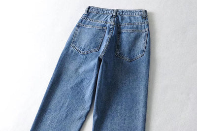 Pantalón Retro Importado Cintura Alta Slim Ajustado - Image 12