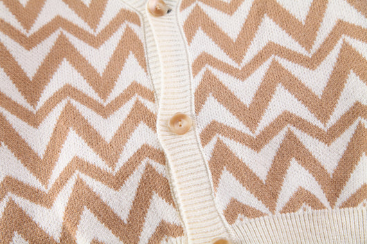 Cardigan con Solapa Estilo Onda para Niños y Niñas - Image 17