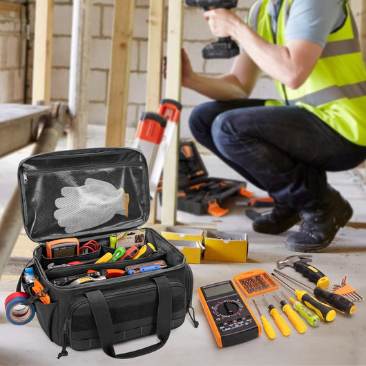 Bolsa Organizadora de Herramientas Artesanal Multifuncional para Hombre - Image 9