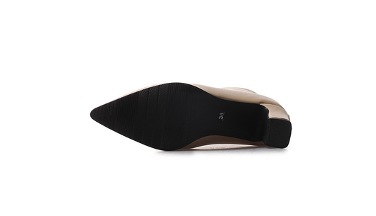 Botas Cortas de Cuero para Mujer con Tacón Grueso - Image 7