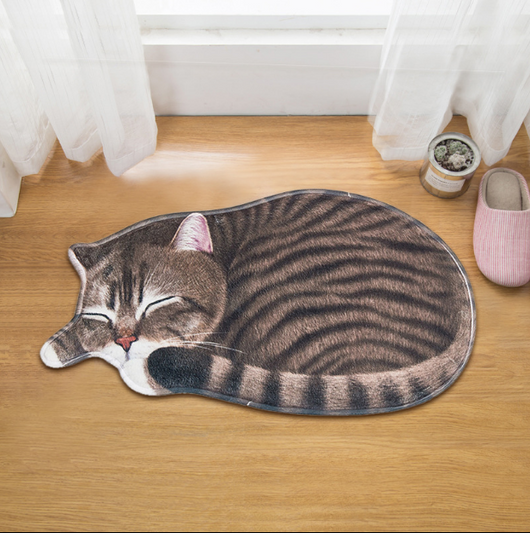 Tapete de Gato Absorbente Antideslizante para Baño, Cocina y Entrada - Image 5