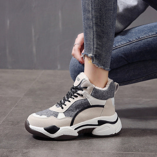 Zapatillas Deportivas Altas Acolchadas para Mujer - Image 2