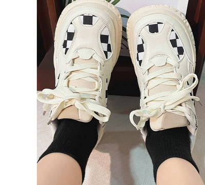 Zapatillas Deportivas Retro Cuadros para Mujer - Estilo Casual Clásico - Image 11