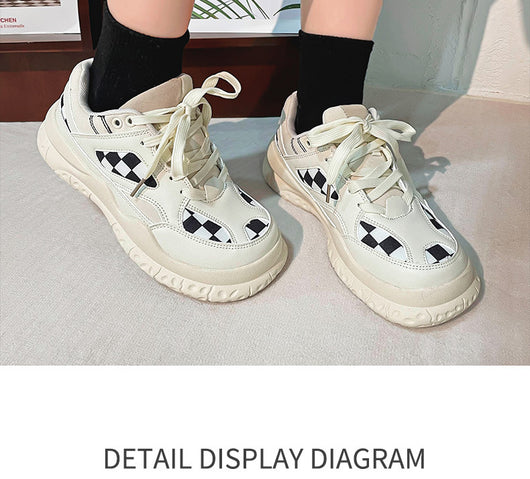 Zapatillas Deportivas Retro Cuadros para Mujer - Estilo Casual Clásico - Image 15