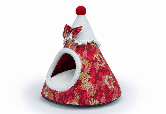 Cama Térmica 3D para Gatos - Diseño Innovador Año Nuevo - Image 10