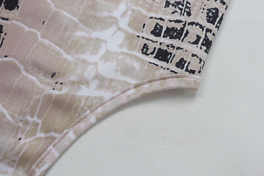 Jumpsuit Estampado Serpiente Cintura Alta Efecto Levantador - Image 20