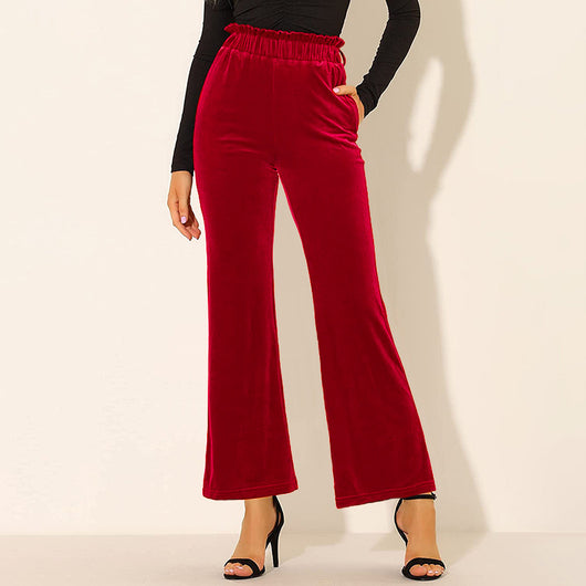 Pantalones Yoga Cintura Alta con Bolsillos y Cinturón Elástico - Image 13