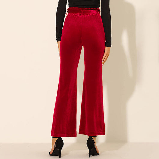 Pantalones Yoga Cintura Alta con Bolsillos y Cinturón Elástico - Image 15
