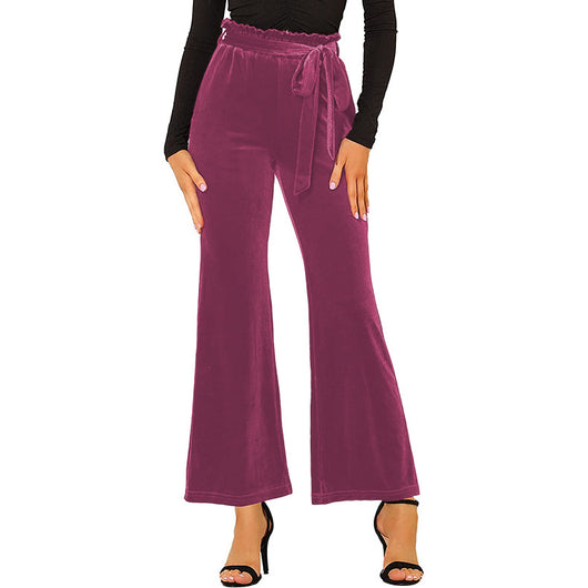 Pantalones Yoga Cintura Alta con Bolsillos y Cinturón Elástico - Image 16