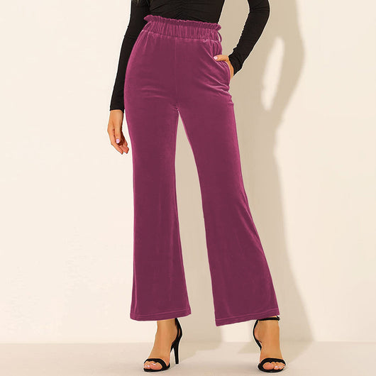 Pantalones Yoga Cintura Alta con Bolsillos y Cinturón Elástico - Image 17