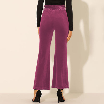 Pantalones Yoga Cintura Alta con Bolsillos y Cinturón Elástico - Image 19