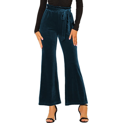 Pantalones Yoga Cintura Alta con Bolsillos y Cinturón Elástico - Image 20