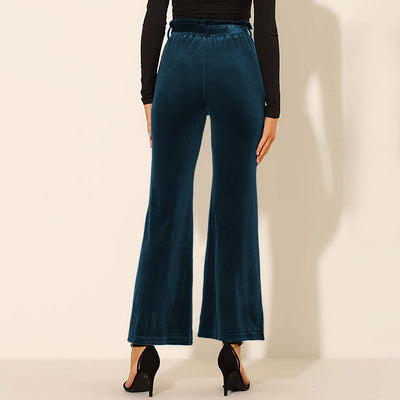Pantalones Yoga Cintura Alta con Bolsillos y Cinturón Elástico - Image 23