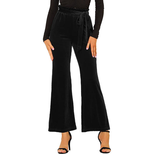 Pantalones Yoga Cintura Alta con Bolsillos y Cinturón Elástico - Image 24