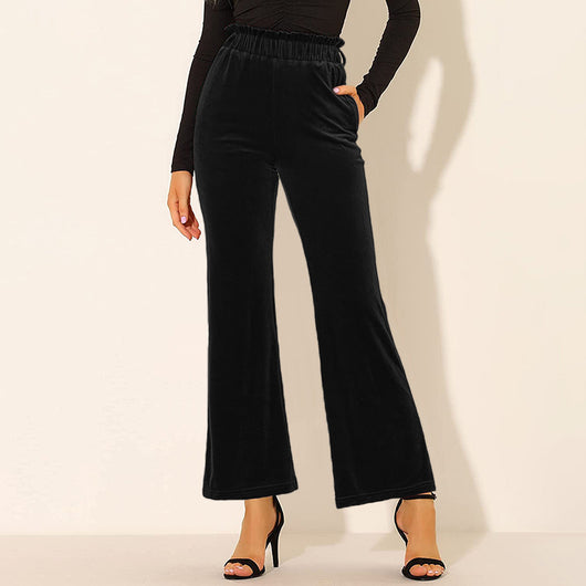 Pantalones Yoga Cintura Alta con Bolsillos y Cinturón Elástico - Image 25