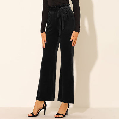 Pantalones Yoga Cintura Alta con Bolsillos y Cinturón Elástico - Image 26