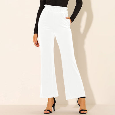 Pantalones Yoga Cintura Alta con Bolsillos y Cinturón Elástico - Image 33