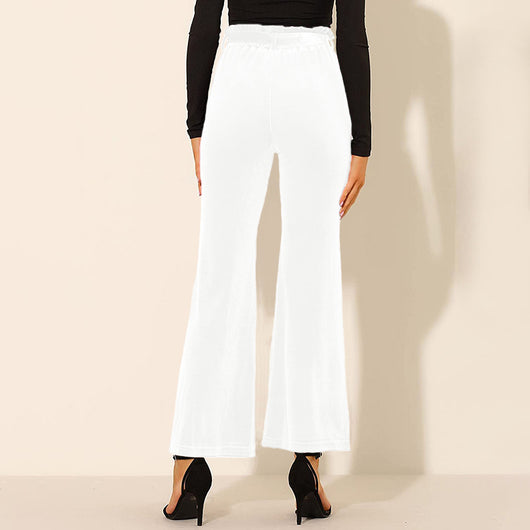 Pantalones Yoga Cintura Alta con Bolsillos y Cinturón Elástico - Image 35