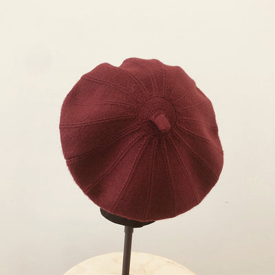 Boina Retro Tejida con Patrón de Calabaza - Estilo Casual Japonés - Image 9