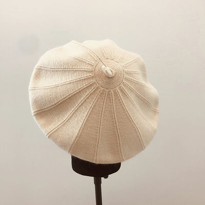 Boina Retro Tejida con Patrón de Calabaza - Estilo Casual Japonés - Image 11